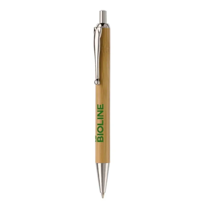 Ball pen bamboo - LT87289 (gadzety reklamowe)